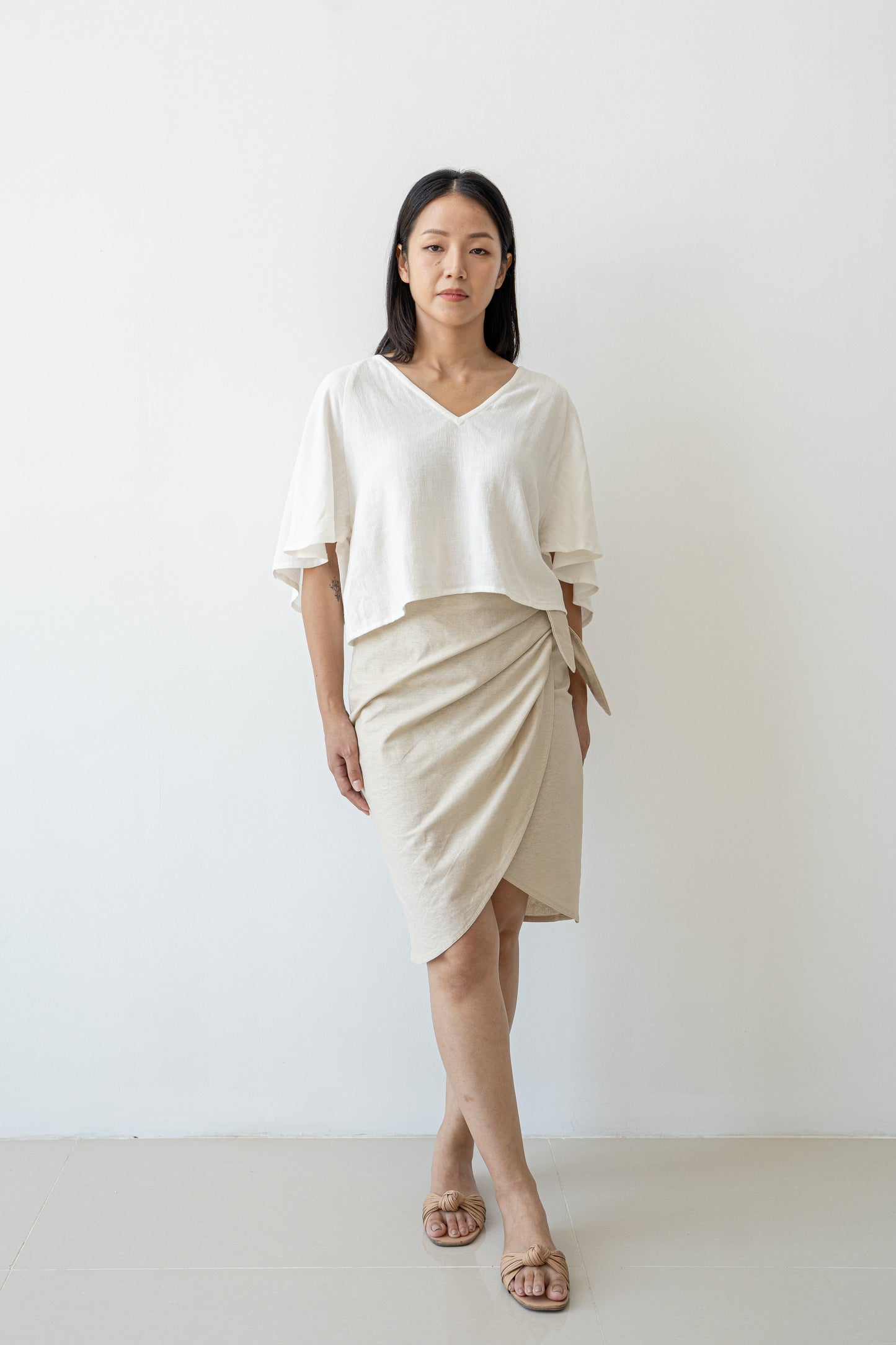 Lusia Blouse - White