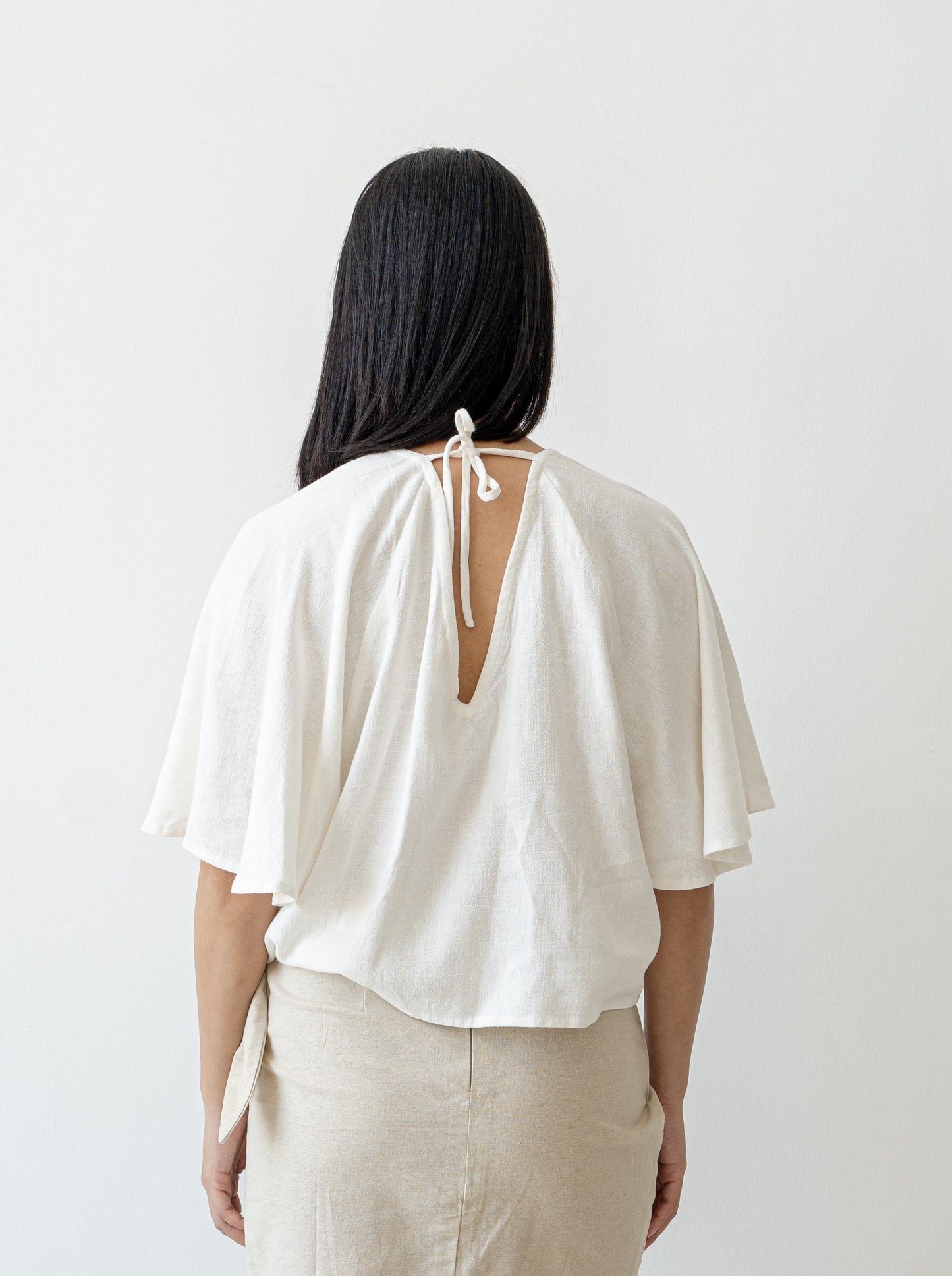 Lusia Blouse - White