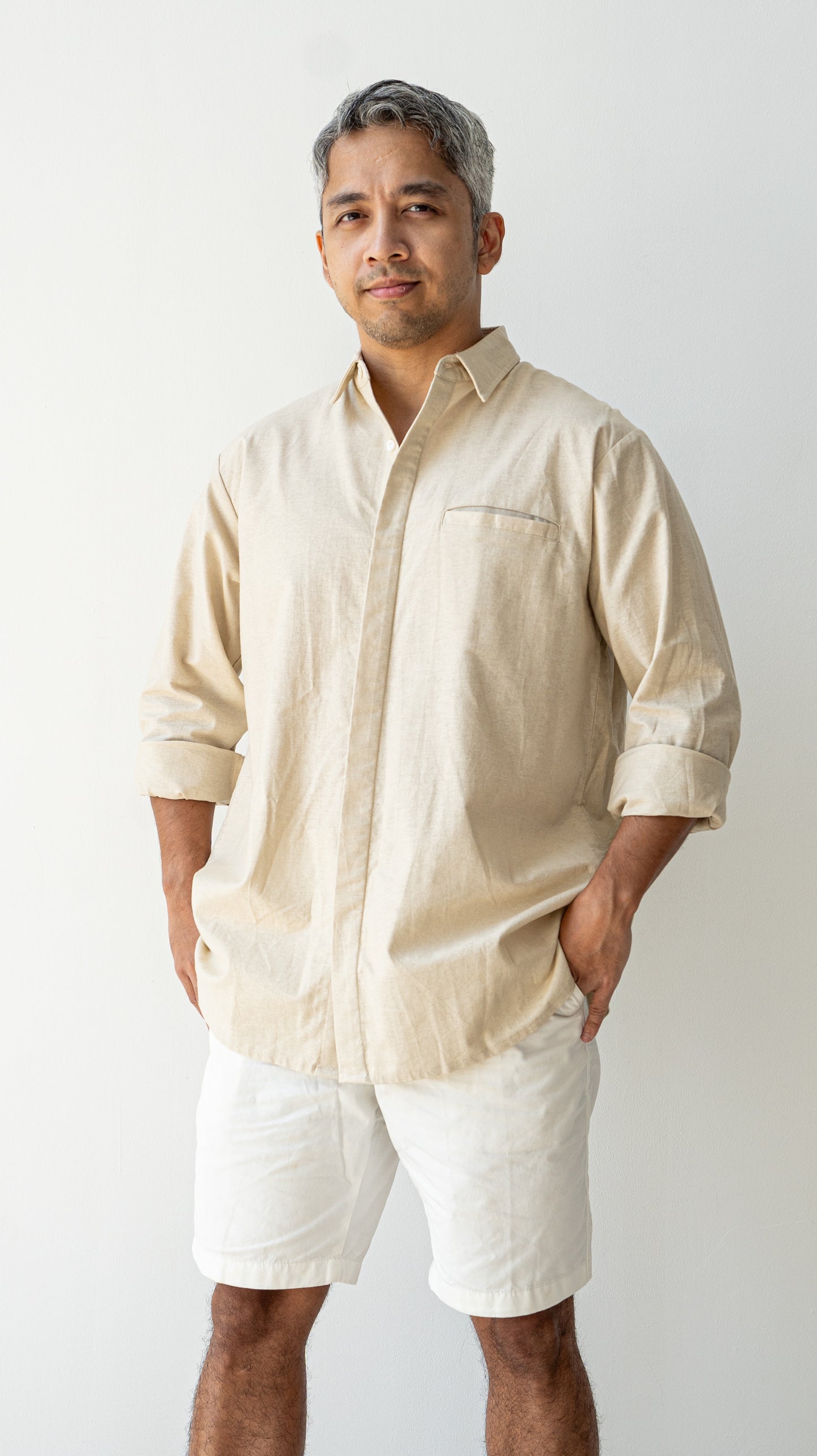 Olia Formal Shirt - Sand