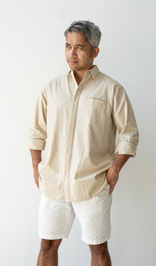 Olia Formal Shirt - Sand